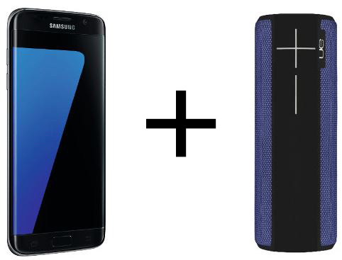 SAMSUNG Galaxy S7 Edge (32GB) + Ultimate Ears UE Boom 2 Bluetooth Lautsprecher für nur 499,- Euro inkl. Versand