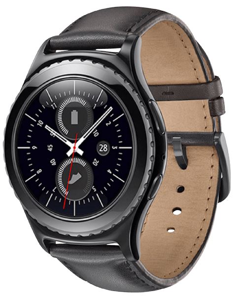 SAMSUNG Gear S2 classic Smart Watch (170-200 mm) in Schwarz für nur 179,- Euro inkl. Versand