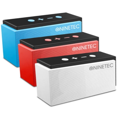 NINETEC SuperSonic  Bluetooth Lautsprecher mit 10 Watt und integriertem Radio für 29,99 Euro