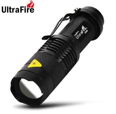 Ultrafire UK 68 Zooming LED Taschenlampe für nur 1,77 Euro inkl. Versand