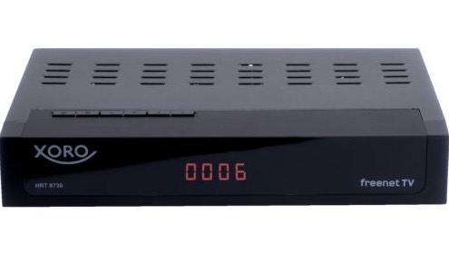 Xoro HRT 8730 Receiver (Full HD HEVC DVB-T/T2) in Schwarz für nur 44,- Euro inkl. Versand