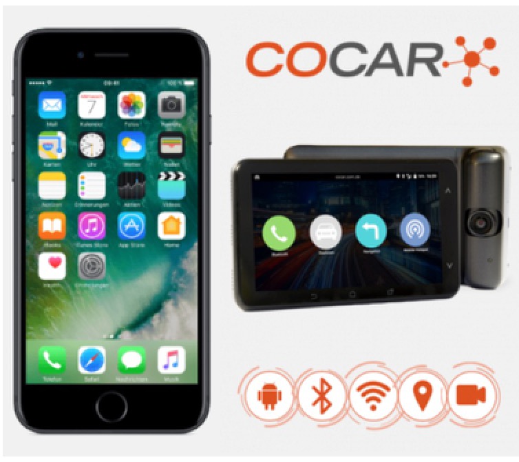 Knaller! Vodafone Smart L GIGA-Travel mit 2,5GB Daten für mtl. 39,99 Euro + Apple iPhone 7 + 4G Systems CoCar Multimediasystem für einmalig 29,99 Euro