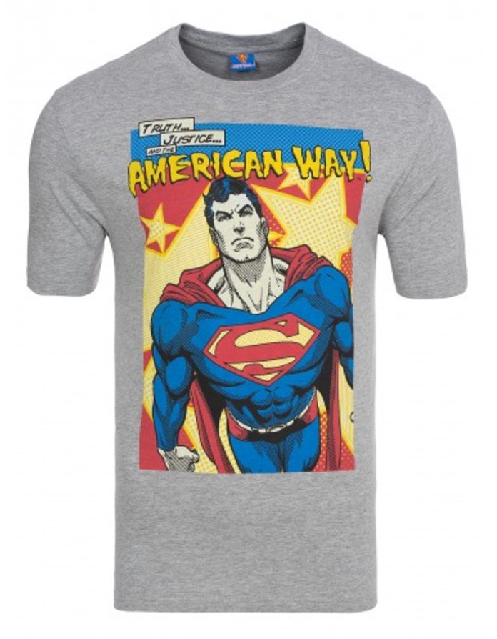 I bimms 1 Subbahmän! Superman The American Way Herren T-Shirt in XXL nur 2,99 Euro inkl. Versand