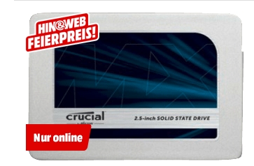 Interne SSD CRUCIAL 1050 GB MX300 für nur 119,- Euro inkl. Versand