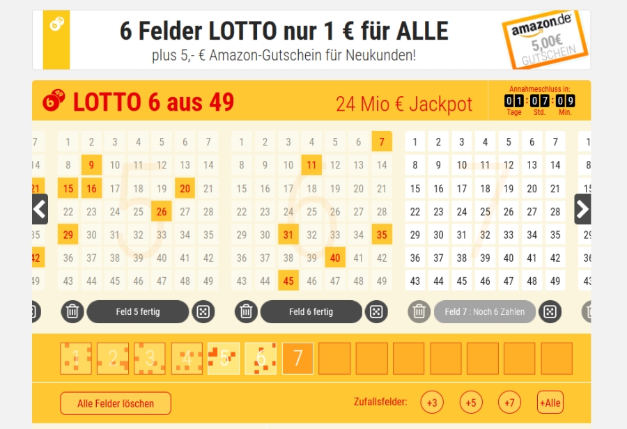 Lotterie: 5€ Rabatt auf euren -Retourenkauf