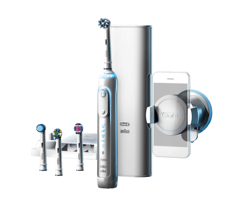 ORAL-B Volks-Zahnbürste GENIUS elektrische Zahnbürste Weiß/Blau für nur 89,- Euro inkl. Versand