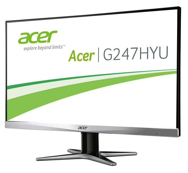 ACER G247HYUsmidp 60cm(23,8″) WQHD Zero-Frame Monitor für nur 201,99 Euro inkl. Versand