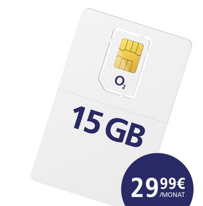 Genialer O2 Free 15 mit Allnet-Flat und 15GB LTE – z.B. mit Galaxy S8 und Wireless Charger einmalig nur 119,- Euro