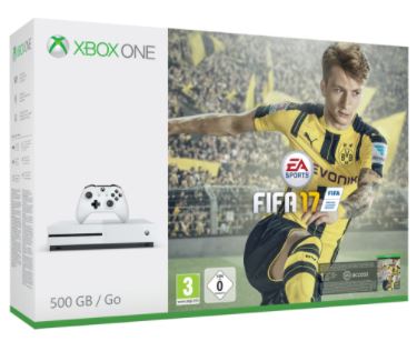 Microsoft Xbox One S 500GB + FIFA 17 für nur 199,- Euro inkl. Versand