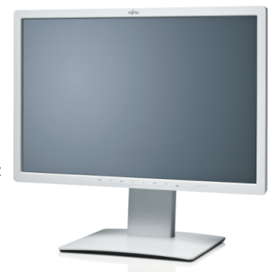 Hochwertiger Fujitsu B24W-7 24-ZollLED Monitor mit DVI, DisplayPort und Pivot Funktion für 219,- Euro