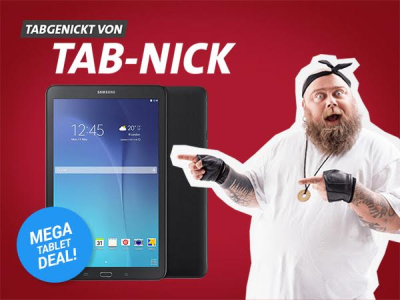 Samsung Galaxy Tab E 9.6 nur 4,95 + 132,- Euro Erstattung ...