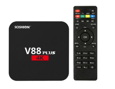V88 plus Smart TV Box mit 2GB Ram, 8GB Speicher und Android für nur 23,91 Euro