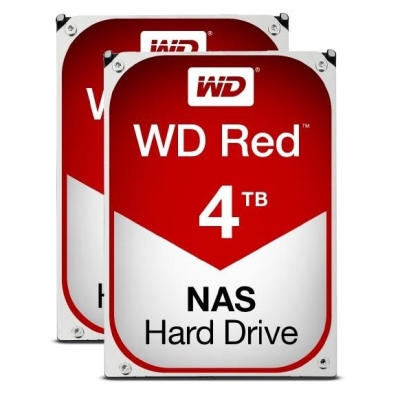 2 Stück Western Digital WD40EFRX 4TB NAS-Festplatte nur 249,- Euro