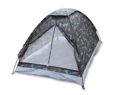 Für Festivalfans! 2 Personen-Zelt im Camouflage Look für 18,39 Euro inkl. Versand