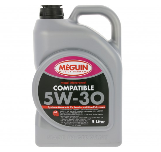 MEGUIN Megol Motorenoel Compatible SAE 5W-30 Motoröl 5 L für nur 19,99 Euro inkl. Versand