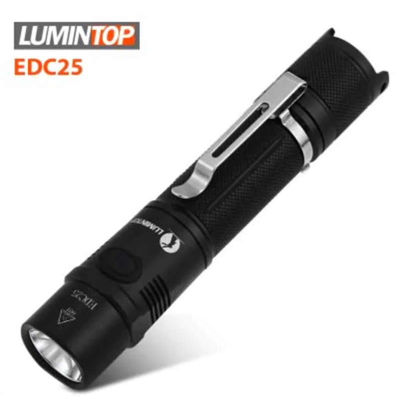Knaller ab 12 Uhr! LUMINTOP EDC25 LED-Taschenlampe mit 1000 Lumen für 17,61 Euro inkl. Versand.