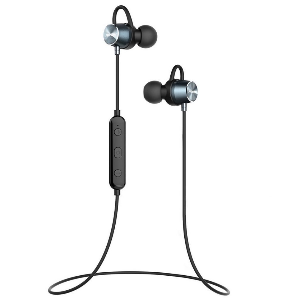 Kabellosen Mpow Bluetooth In Ear Kopfhörer 4.1 mit Noise Cancelling nur 14,69 Euro bei Prime