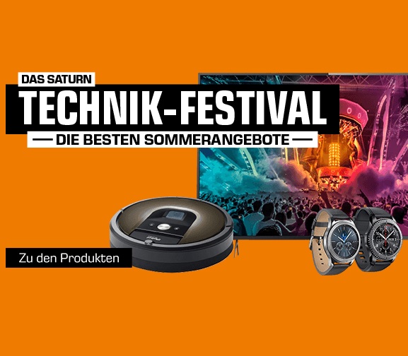 Das Saturn Technik-Festival mit vielen tollen Angeboten – z.B. Sony KD-55XE8096 55 Zoll UHD Smart TV für nur 888,- Euro (statt 999,- Euro)