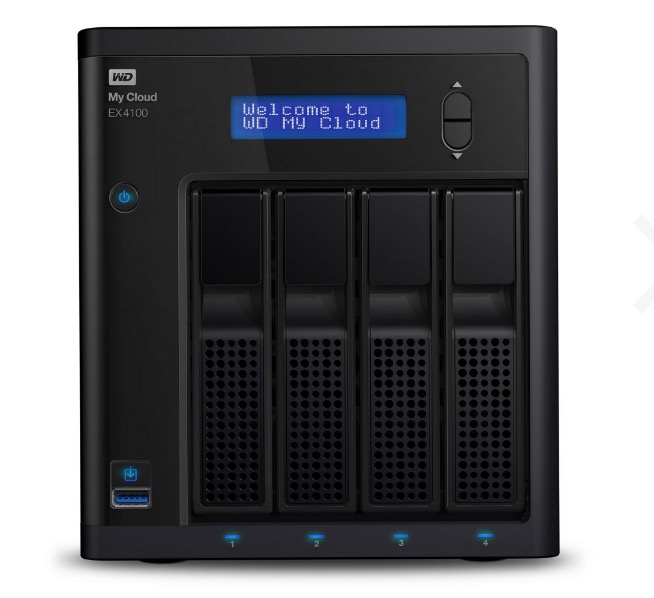 WD My Cloud EX4100 4-Bay NAS mit 8TB für nur 499,- Euro