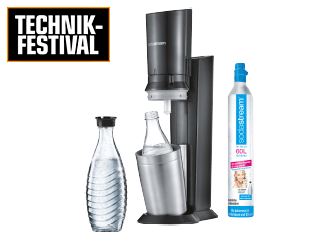 Sodastream Crystal 2.0 Wassersprudler + Wasserkaraffe