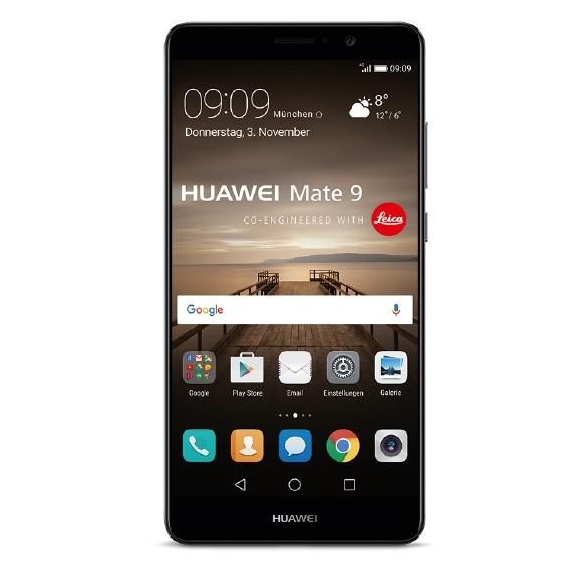 Huawei Mate 9 Smartphone (14,9 cm (5,9 Zoll), 64GB Speicher, 12 Megapixel Kamera, Android 7.0) für nur 429,- Euro inkl. Versand