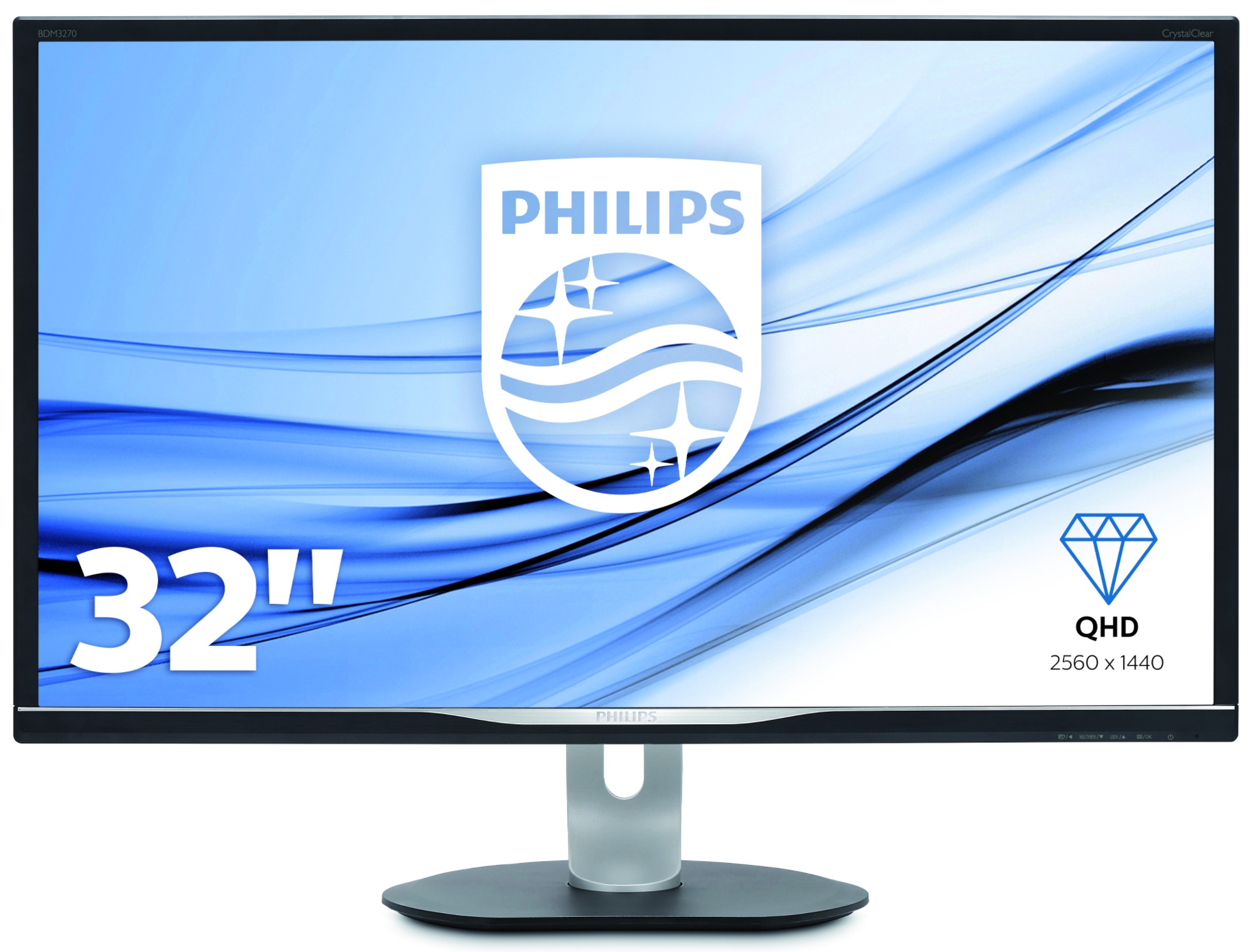 Philips BDM3270QP2 32 Zoll Monitor (2560 x 1440px, 4 ms) für nur 333,- Euro inkl. Versand