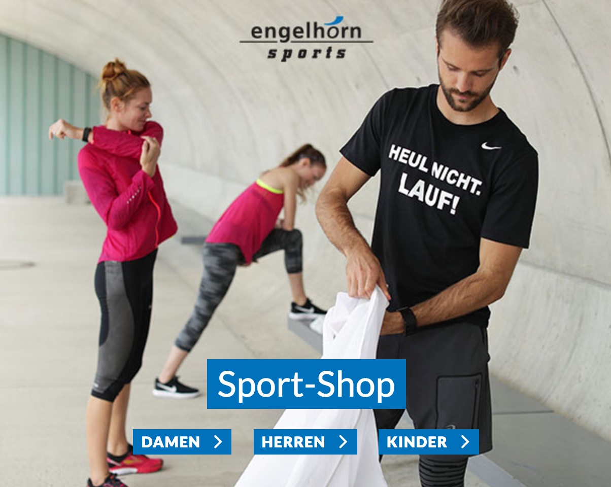 Engelhorn Sports Shop: 15% Rabatt auf viele verschiedene Sportartikel für Kinder und Jugendliche.