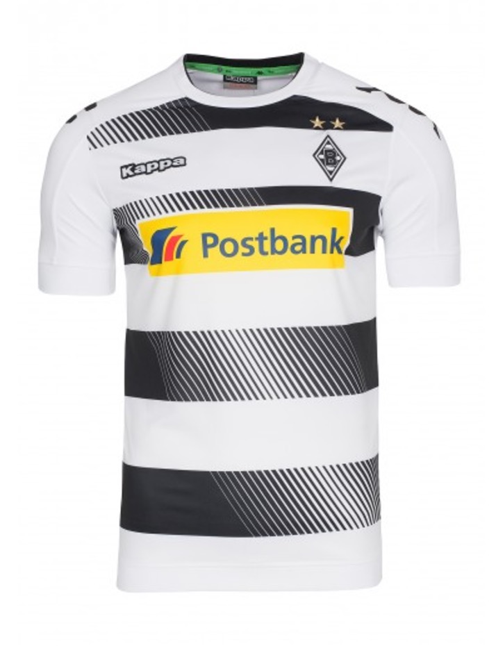 Kappa Borussia Mönchengladbach Home Trikot 2016/17 (XL-4XL) für nur 14,99 Euro inkl. Versand