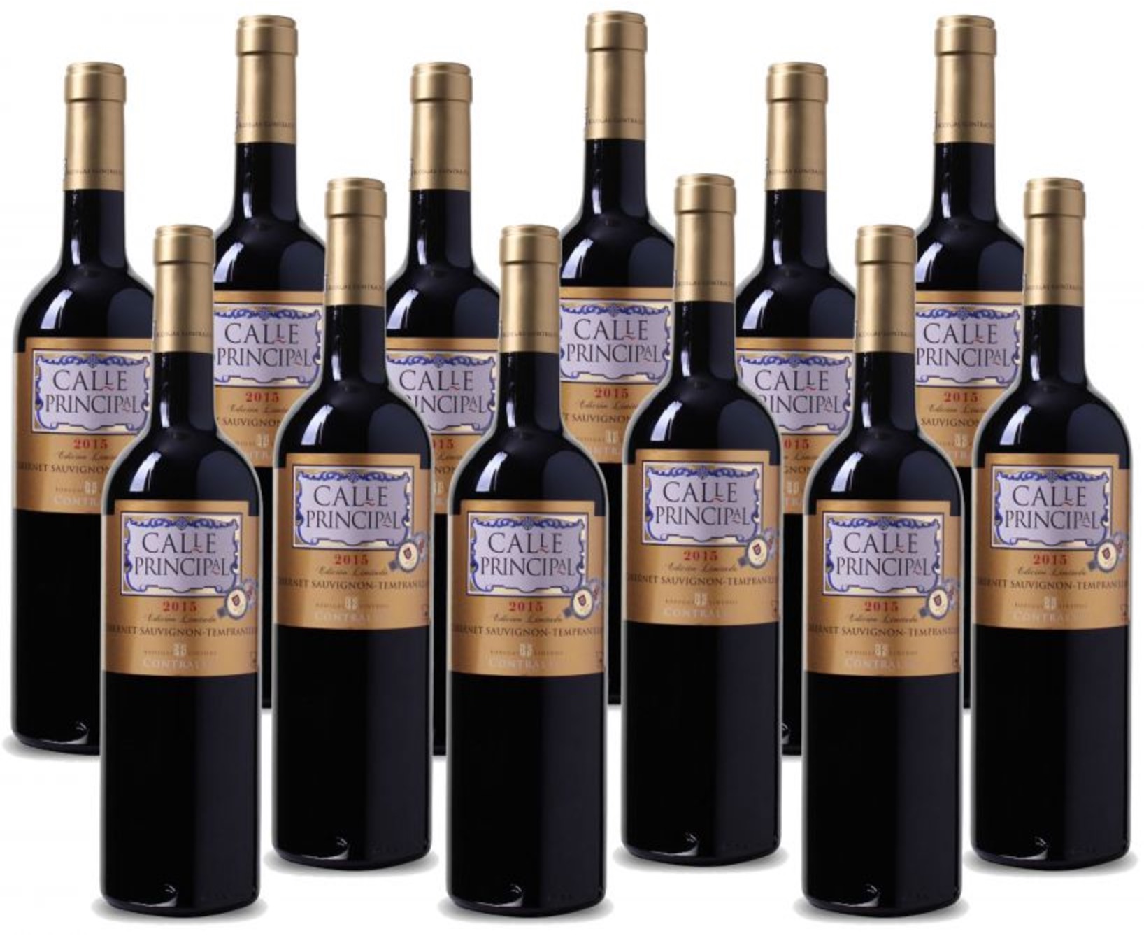 12er-Paket Calle Principal Edición Limitada Vino de la Tierra Castilla Rotwein nur 39,99 Euro