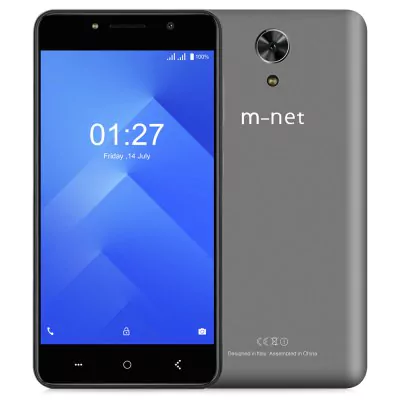 China-Smartphone M-net Power 1 mit 5050 mAh Akku und HD Display nur 47,99 Euro
