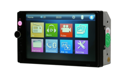 Doppeldin-Autoradio mit 7″ Touchscreen für 32,36 Euro