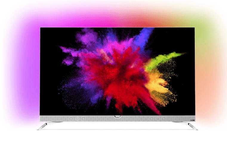 Philips OLED-Fernseher mit Ultra-HD 4K und 3seitigem Ambilight (55″ Smart-TV, Android) nur 1899,- Euro inkl. Lieferung