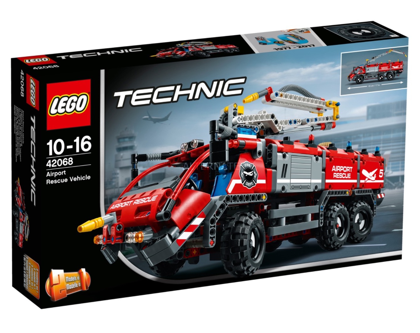 LEGO 42068 Technic Flughafen-Löschfahrzeug für nur 55,85 Euro inkl. Versand