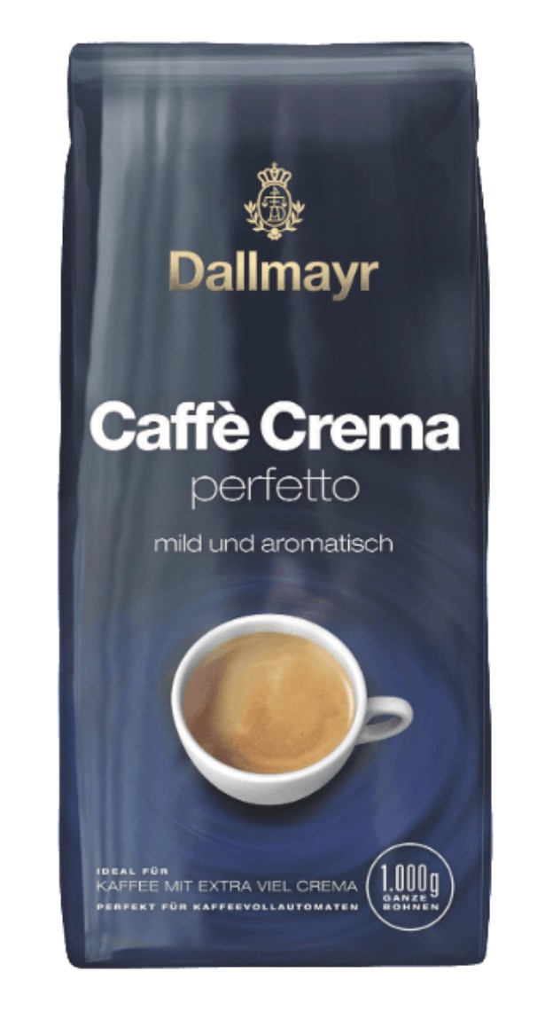 Ausverkauft! 1kg Dallmayr Caffe Crema Perfetto Kaffeebohnen für nur 7,- Euro inkl. Versand (statt 13,- Euro)
