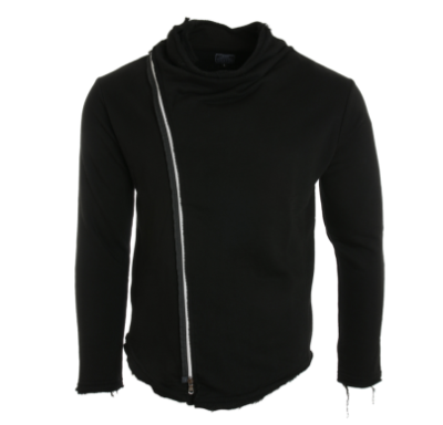 CARISMA Zipper Herren Pullover in schwarz nur 17,99 Euro