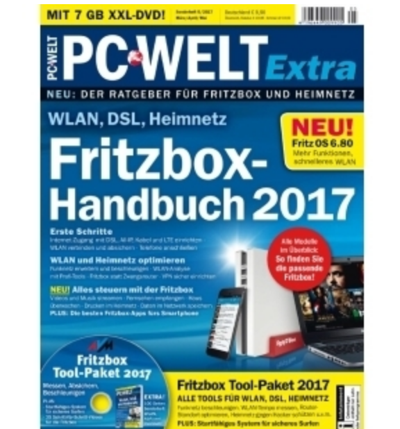 Ratgeber PC Welt Extra Fritzbox-Handbuch 2017 kostenlos als PDF laden