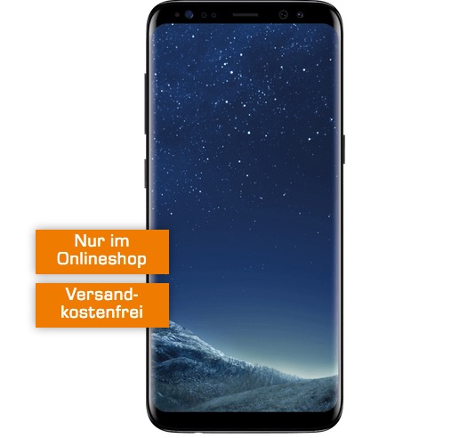 O2 Free M mit Telefon- und SMS-Flatrate inkl. 10GB LTE Max für 29,99 Euro – dazu für 1,- Euro Samsung Galaxy S8