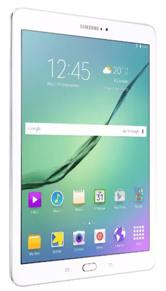 9,7″ SAMSUNG Galaxy Tab S2 Tablet in Weiß für nur 311,- Euro inkl. Versand