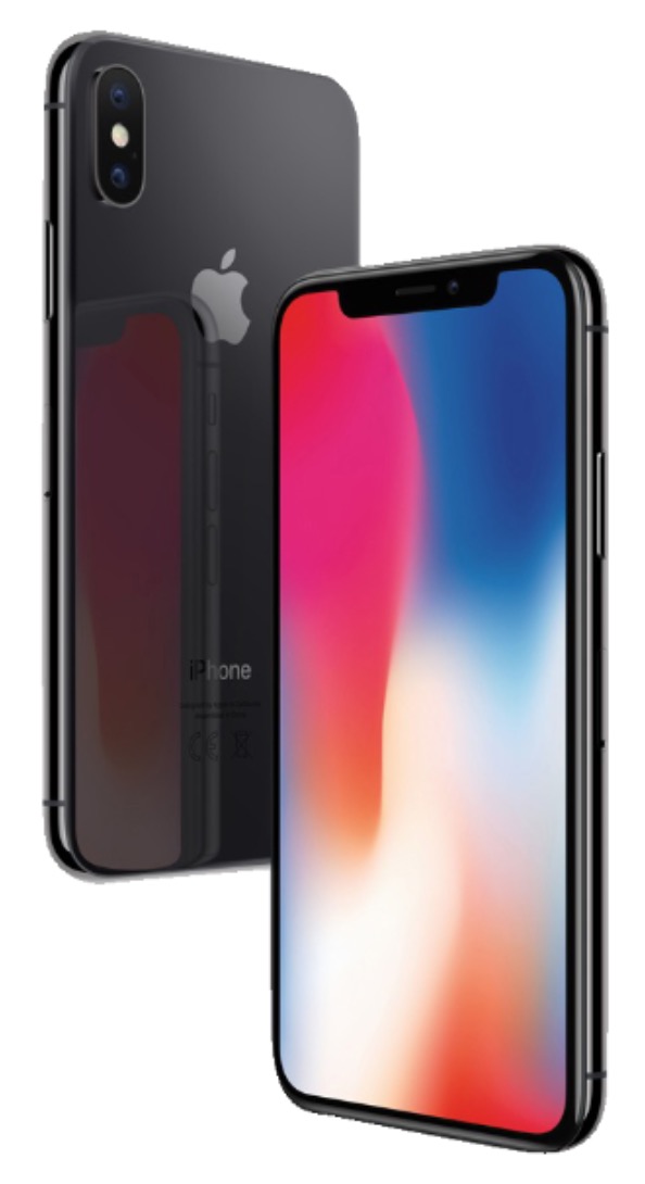 Apple iPhone X in Grau mit 64GB Speicher