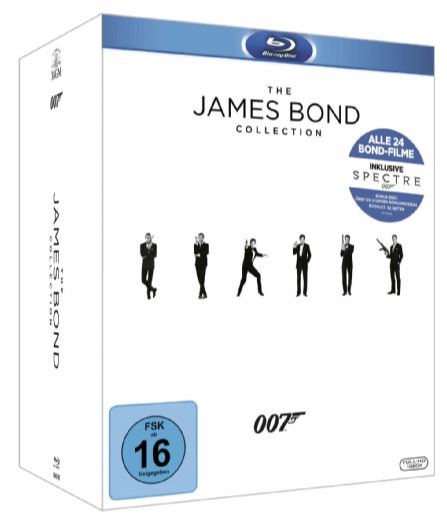 Top! The James Bond Collection 2016 für nur 59,- Euro inkl. Versand