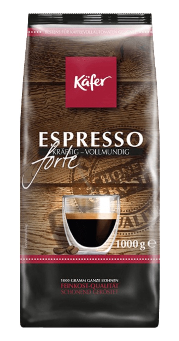 1kg KÄFER Caffe Espresso Kaffeebohnen für nur 6,99 Euro inkl. Versand