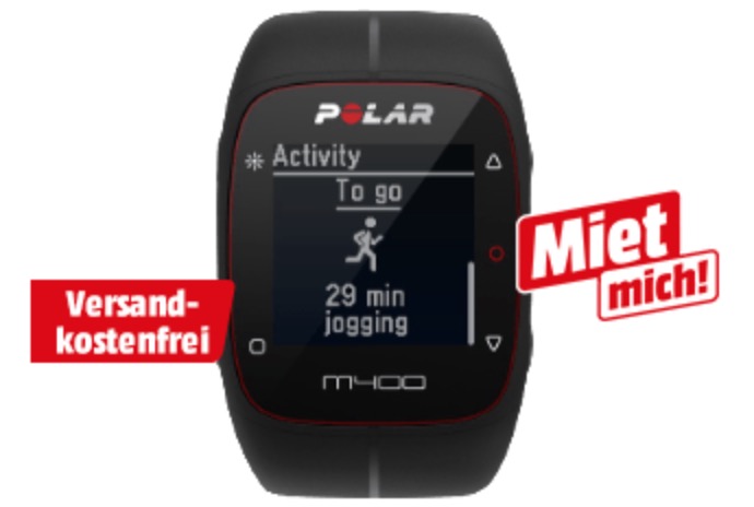 Polar M400 Smart FitnessWatch mit Herzfrequenzgurt nur 99,- Euro inkl. Versand