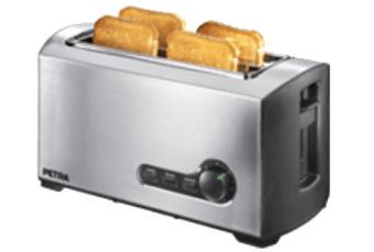 PETRA TA521.35 Doppelschlitz Toaster für nur 29,- Euro inkl. Versand