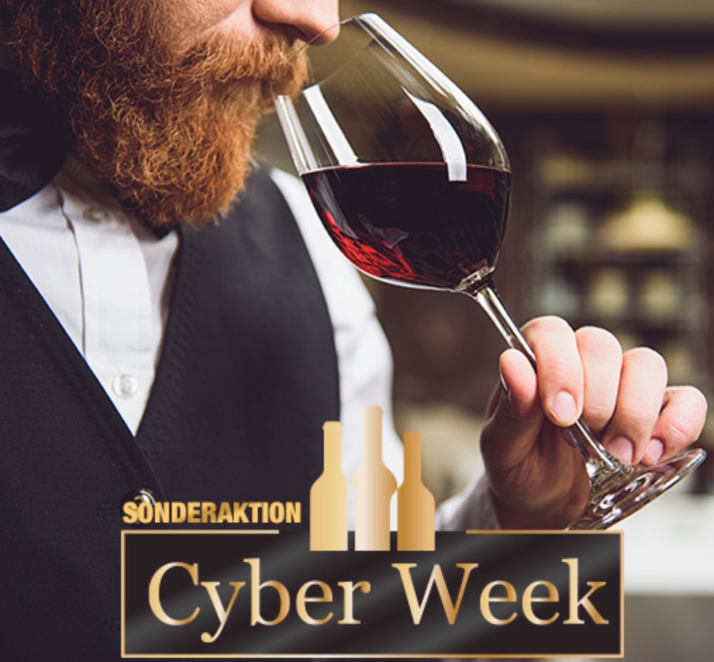Cyber Week mit bis zu 62% Rabatt auf Premiumweine – ab 5,99 Euro pro Flaschen (MBW: 6 Flaschen)