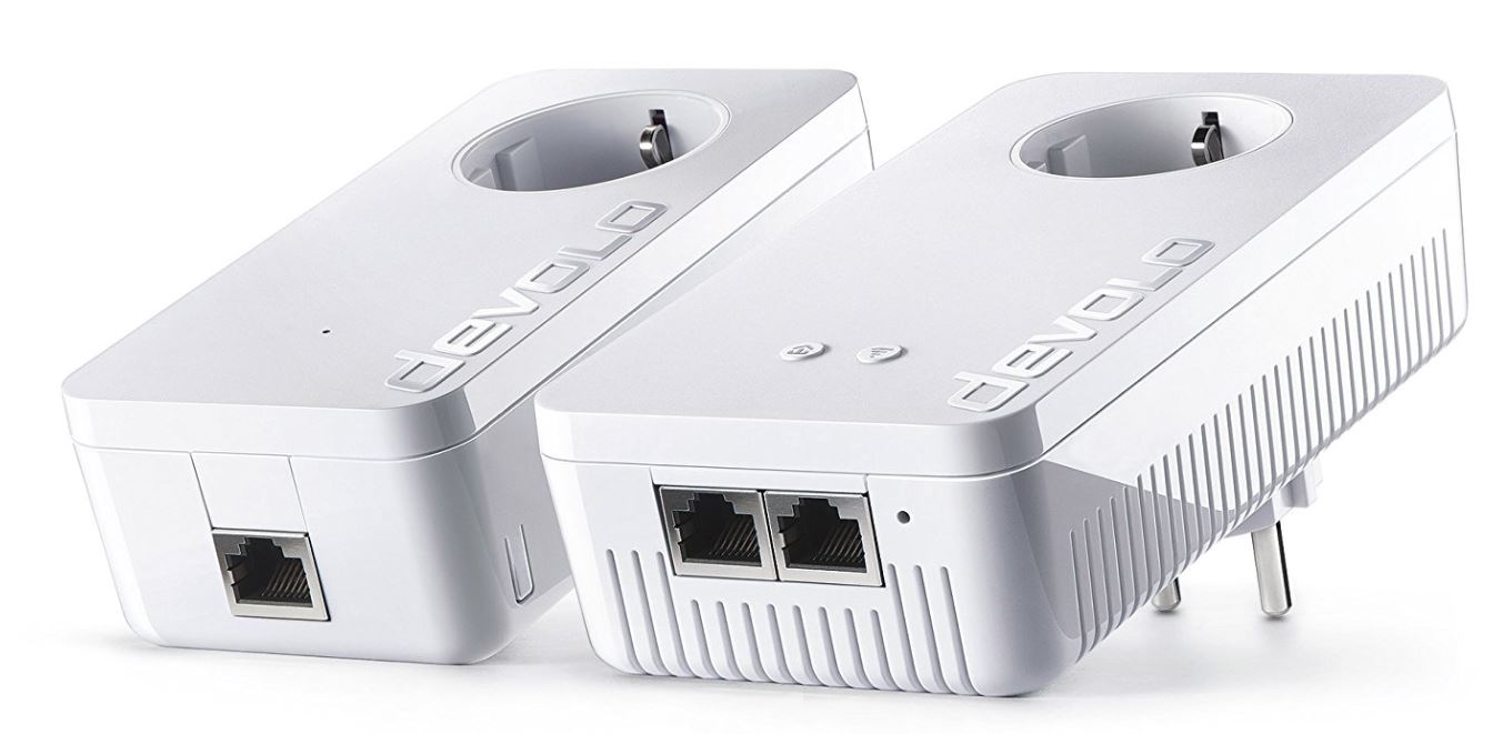 Devolo dLAN 1200+ WiFi ac Starter Kit (1200Mbit,2er Kit, Powerline + WLAN ac, 2xGB LAN) für nur 129,- Euro inkl. Versand