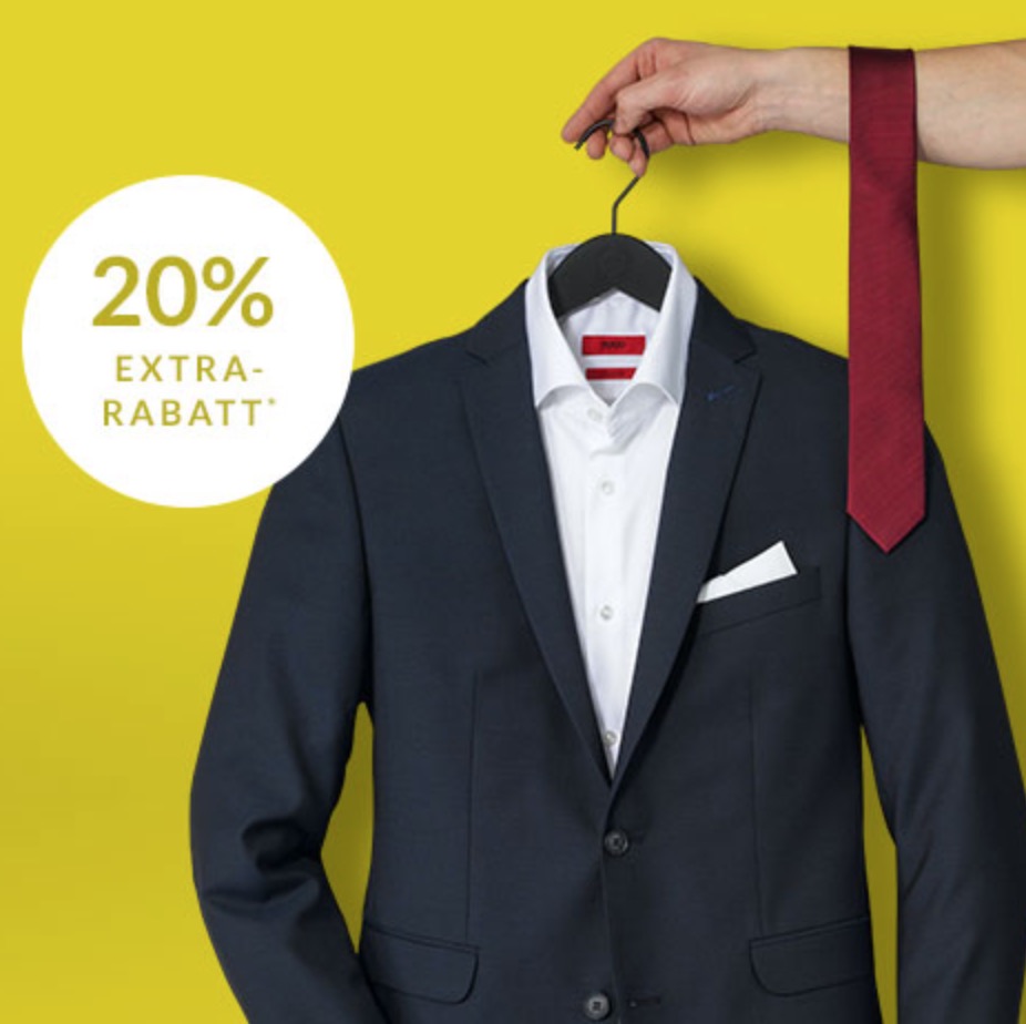 20% Rabatt auf Business Mode im Engelhorn Onlineshop