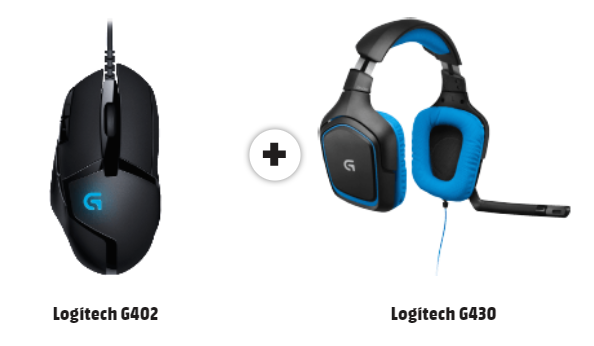 Kracher: Logitech G430 Gaming-Headset + Logitech G502 Gaming-Maus nur 66,- Euro