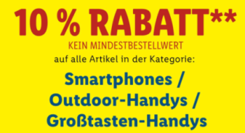 Smartphone Gutschein bei LIDL