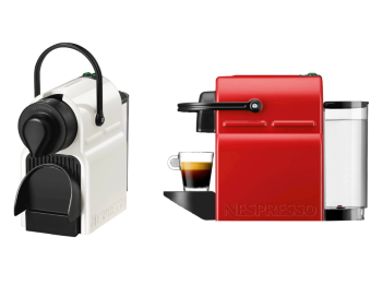 Nespresso Automat Krups XN1001 Inissia in weiß oder XN1005 in rot je 39,- Euro