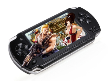 Handheld Spielekonsole im PSP Design mit 4,3″ Display und vielen vorinstallierten Games für 25,79 Euro